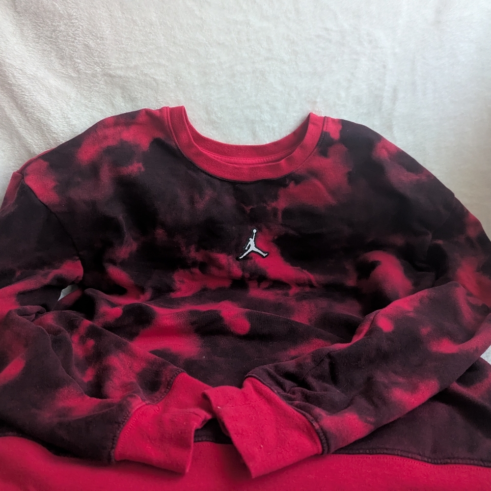 Jordan Girls Tye Dye Crew Neck Size XL